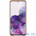 Чохол для смартфону Samsung G985 Galaxy S20+ Leather Cover Black (EF-VG985LBEG) — інтернет магазин All-Ok. фото 1